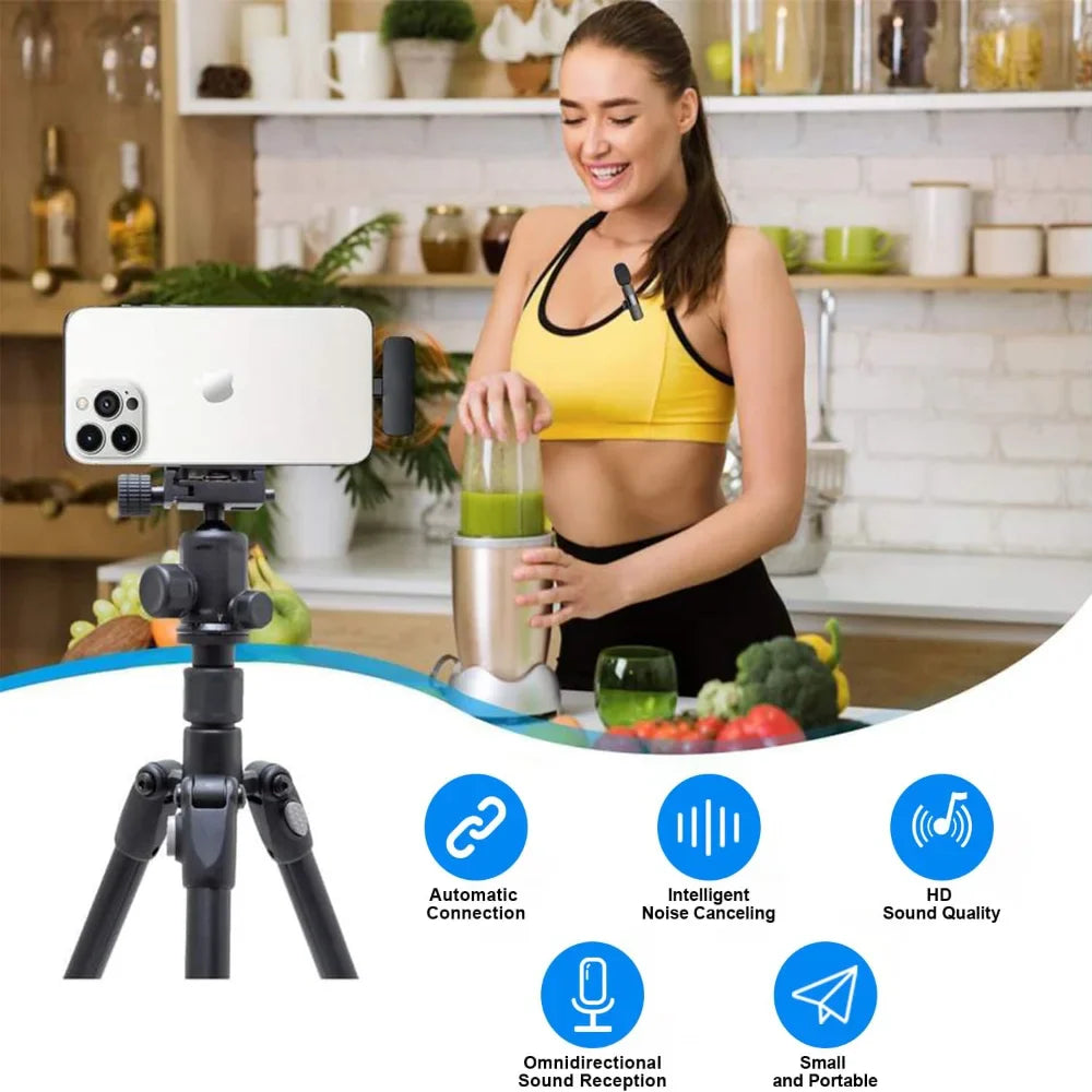 Clip-On Wireless Mic Duo