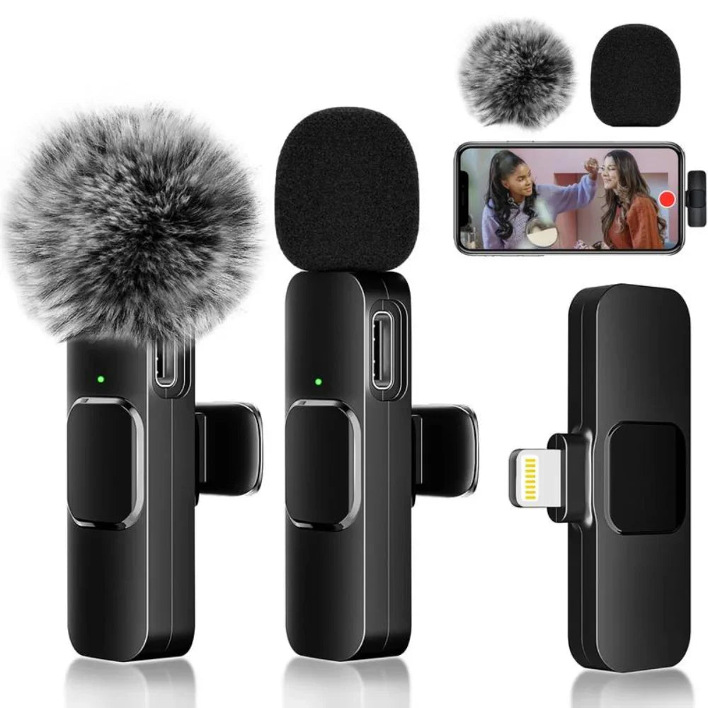 Clip-On Wireless Mic Duo