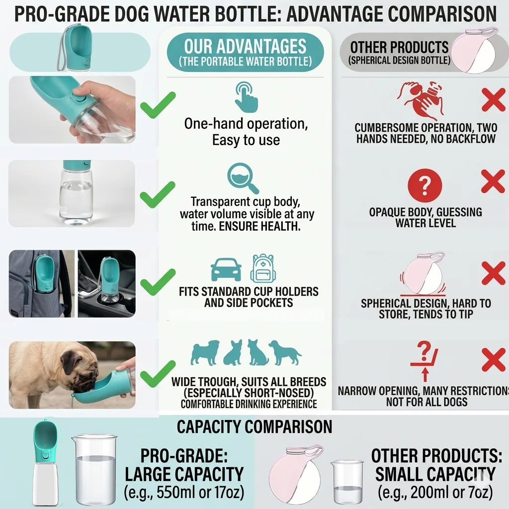 Dog Travel Water Bottle